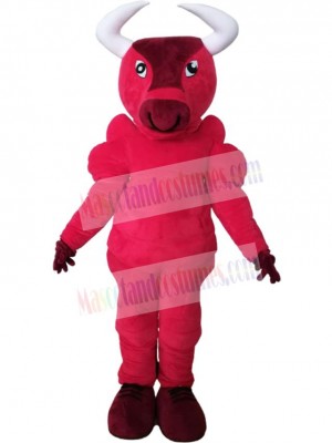 Bull mascot costume