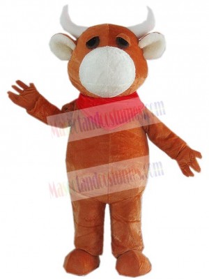 Bull mascot costume