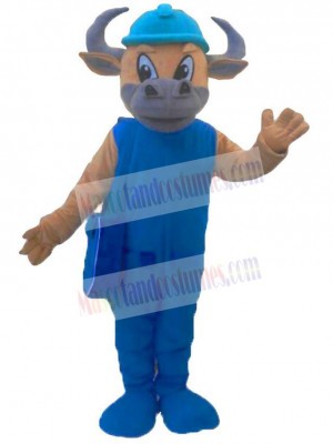 Bull mascot costume
