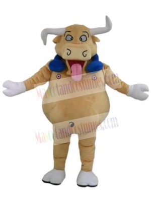 Bull mascot costume