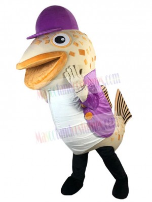 Fish mascot costume