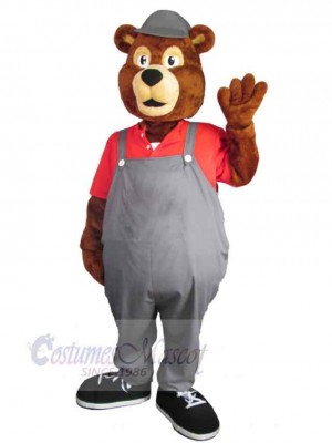 Bear mascot costume