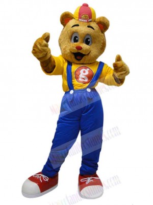 Bear mascot costume