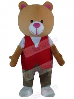 Bear mascot costume