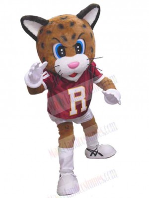 Leopard mascot costume