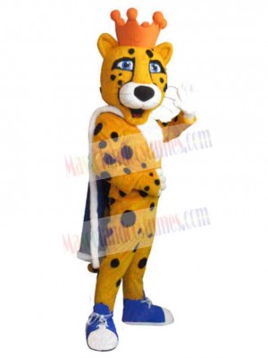 Cheetah mascot costume