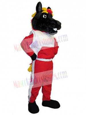 Horse mascot costume