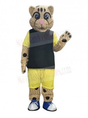Cheetah mascot costume