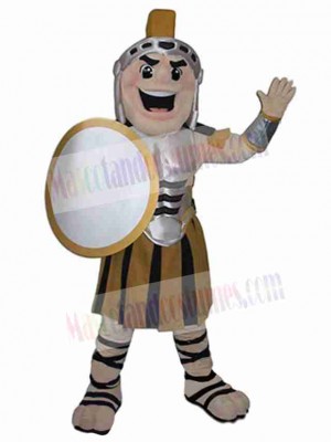 Spartan mascot costume