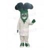 Broccoli mascot costume