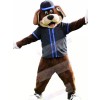 Black Hat Baseball Dog Mascot Costume Animal