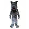 Black Dog with Big Mouth Mascot Costumes Animal	