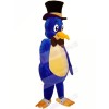 Blue Bird with Black Hat Mascot Costumes Animal	