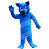 Funny Blue Leopard Mascot Costumes Animal