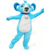 Cute Blue Buddy Dog Mascot Costumes Animal