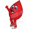 Buddy the Blood Drop mascot costume