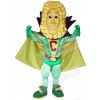 Corn Superhero mascot costume