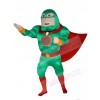 Superhero mascot costume