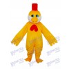 Little Yellow Chicken Mascot Adult Costume