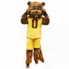 Sport Yellow Suit Beaver Mascot Costumes School