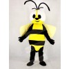 Cute Yellow Bee Mascot Costume Cartoon	