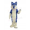 Wolf mascot costume