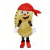 Yummy Empanada Mascot Costume Cartoon