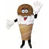 Hand-Dipped Ice Cream Mascot Costume Cartoon