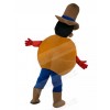 Bagel Boy mascot costume
