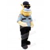 Police Dog With Sunglasses Mascot Costume Cartoon