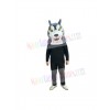 Wolf mascot costume