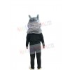 Wolf mascot costume