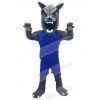 Wolf mascot costume