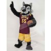 Wolf mascot costume