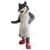 Wolf mascot costume