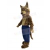 Coyote mascot costume