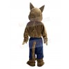 Coyote mascot costume