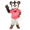 Wolf mascot costume