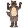 Wolf mascot costume