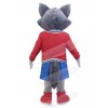 Wolf mascot costume