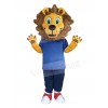 Lion mascot costume