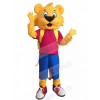 Lion mascot costume