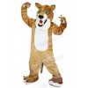 Leopard mascot costume