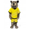 Leopard mascot costume