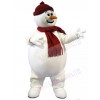 Snowman mascot costume