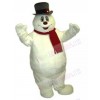 Snowman mascot costume