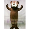 Brown Tommy Teddy Bear Mascot Costumes Animal