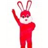Red Easter Bunny Rabbit Mascot Costumes Animal 