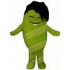 Green Bean Boy Mascot Costumes Vegetable Plant
