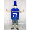 Simple Hanukkah Dreidel Mascot Costume with Hat
